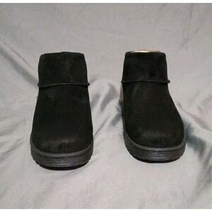 NEW - So Goods For‎ Life Paulina Black Furry Boots - Womens 8.5M